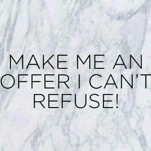 Offer Other - Make me an offer an I can't refuse! Offer Other - Make me an offer an I can't refuse!